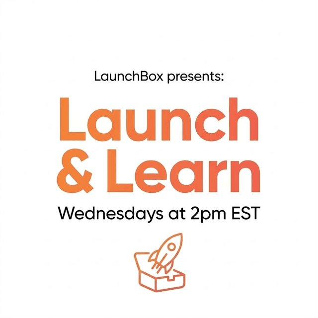 Launch and Learn with Ian